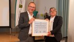 Übergabe des IUCN-Zertifikats für die Königsbrücker Heide an den sächsischen Umweltminister