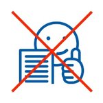 Icon keine leichte Sprache