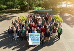 Insgesamt 63 Biosphärenreservats-Begeisterte nahmen an dem mehrtägigen Vernetzungstreffen in der Tagungsstätte Heilsbach teil 