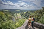 Ausblick von der Burgruine Hohengundelfingen