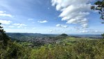Blick auf Eningen unter Achalm